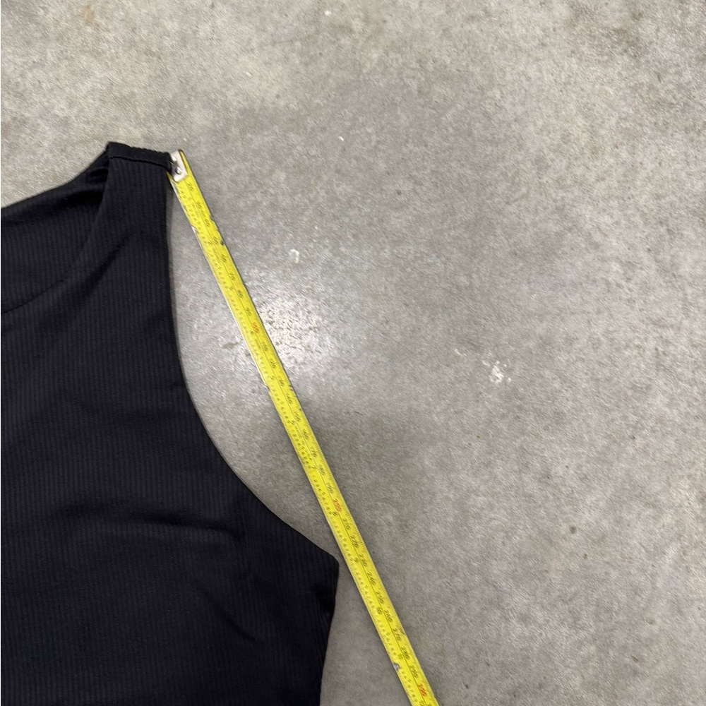 BP Black Ribbed double lined bodysuit - Picture 5 of 9